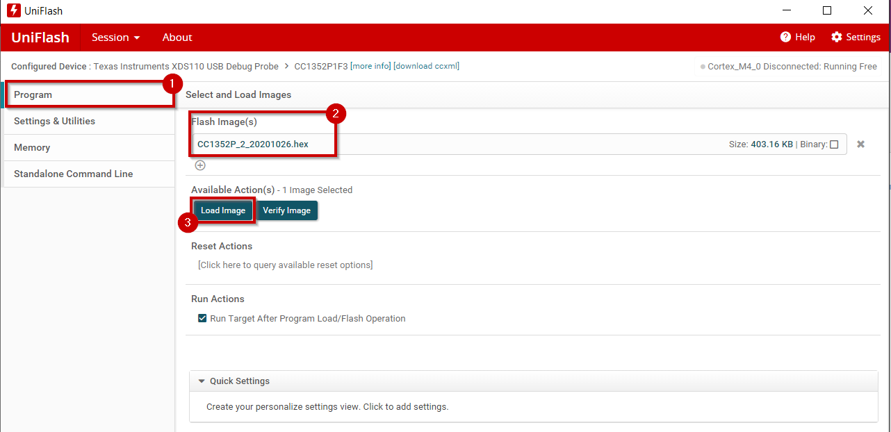 Flashen der Controller-Firmware