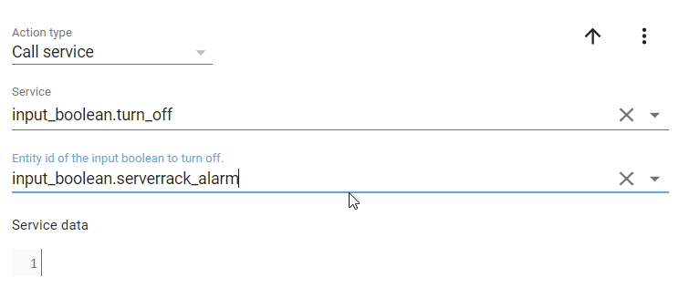 Optischen Alarm wieder stoppen